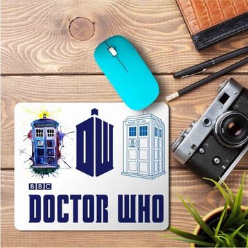 Art Hediye Bbc Doktor Who Baskılı 23x19 cm Mouse Pad