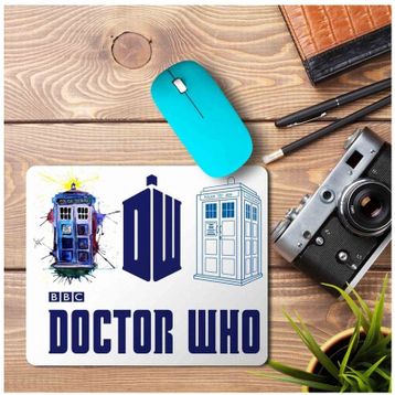 Art Hediye Bbc Doktor Who Baskılı 23x19 cm Mouse Pad