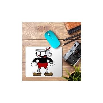 Art Hediye Bendy Cuphead Baskılı 23x19 cm Mouse Pad