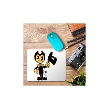 Art Hediye Bendy Sihirbaz Baskılı 23x19 cm Mouse Pad