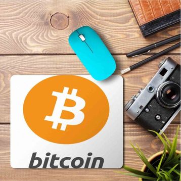 Art Hediye Bitcoin 3 Baskılı 23x19 cm Mouse Pad