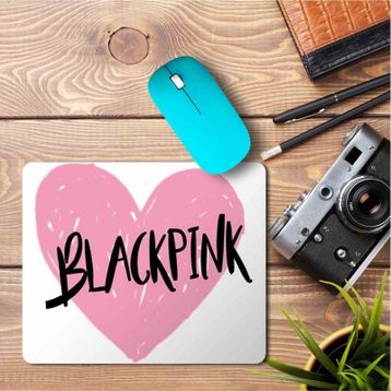 Art Hediye Black Pink 3 Baskılı 23x19 cm Mouse Pad