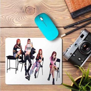 Art Hediye Black Pink 4 Baskılı 23x19 cm Mouse Pad