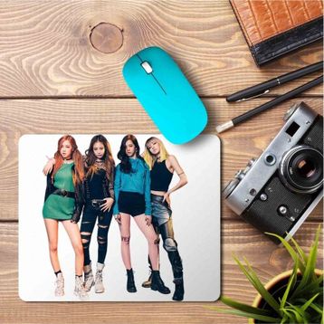 Art Hediye Black Pink 5 Baskılı 23x19 cm Mouse Pad