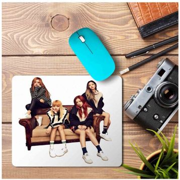Art Hediye Black Pink Baskılı 23x19 cm Mouse Pad