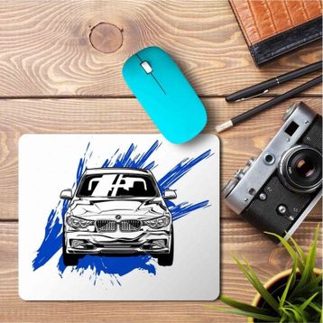 Art Hediye Bmw Baskılı 23x19 cm Mouse Pad