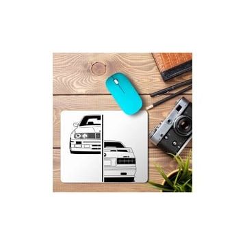 Art Hediye Bmw E30 Baskılı 23x19 cm Mouse Pad