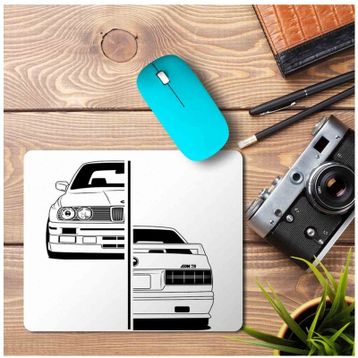 Art Hediye Bmw E30 Baskılı 23x19 cm Mouse Pad