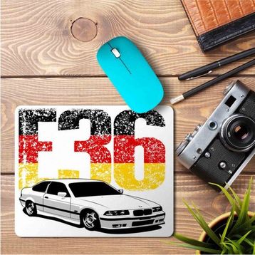 Art Hediye Bmw M3 E36 Baskılı 23x19 cm Mouse Pad