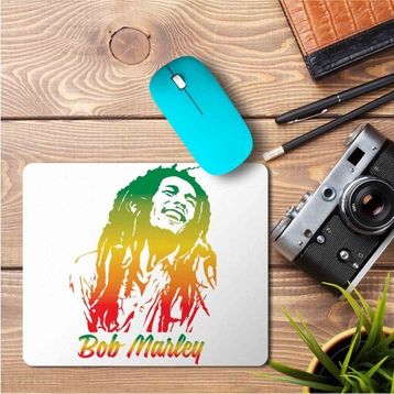 Art Hediye Bob Marley 2 Baskılı 23x19 cm Mouse Pad