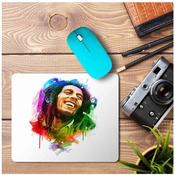 Art Hediye Bob Marley Baskılı 23x19 cm Mouse Pad