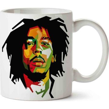 Art Hediye Bob Marley Baskılı Kupa Bardak