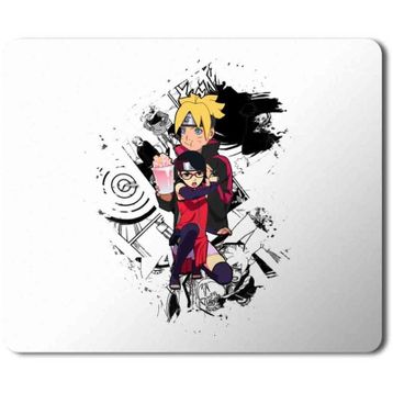 Art Hediye Boruto E Sarada Baskılı 23x19 cm Mouse Pad