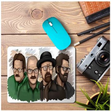 Art Hediye Breaking Bad Walter White 3 Baskılı 23x19 cm Mouse Pad