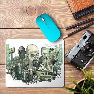 Art Hediye Breaking Bad Walter White Baskılı 23x19 cm Mouse Pad