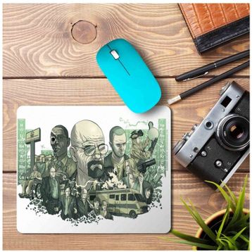 Art Hediye Breaking Bad Walter White Baskılı 23x19 cm Mouse Pad