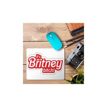 Art Hediye Britney Bitch Baskılı 23x19 cm Mouse Pad