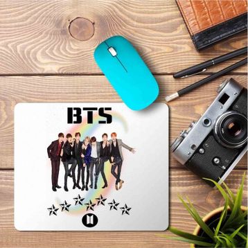 Art Hediye Bts 2 Baskılı 23x19 cm Mouse Pad