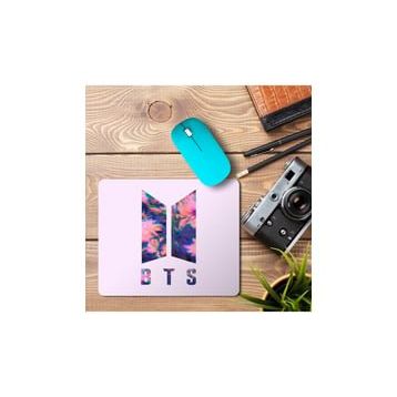 Art Hediye Bts Logo Baskılı 23x19 cm Mouse Pad