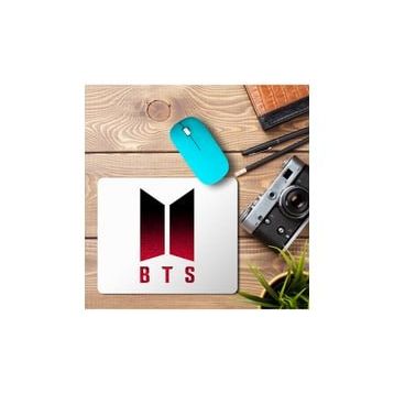 Art Hediye Bts Red Black Baskılı 23x19 cm Mouse Pad