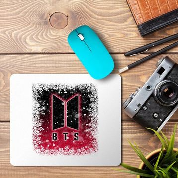 Art Hediye Bts Xmas D4 Baskılı 23x19 cm Mouse Pad