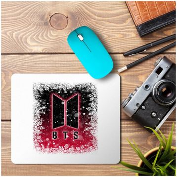 Art Hediye Bts Xmas D4 Baskılı 23x19 cm Mouse Pad