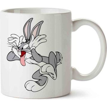 Art Hediye Bugs Bunny İki Tarafı Baskılı Kupa Bardak