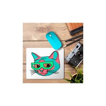 Art Hediye Cat+ Baskılı 23x19 cm Mouse Pad
