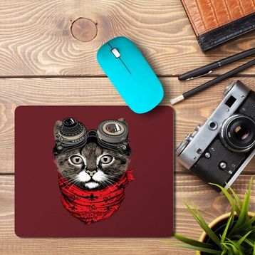Art Hediye Cat2+ Baskılı 23x19 cm Mouse Pad