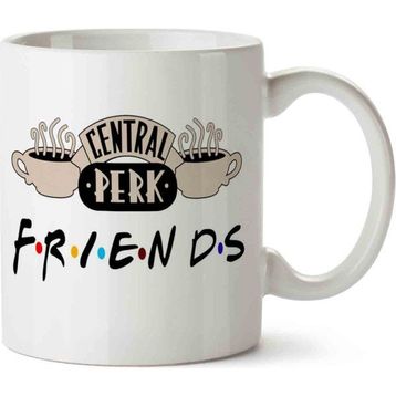 Art Hediye Central Perk Baskılı Kupa Bardak