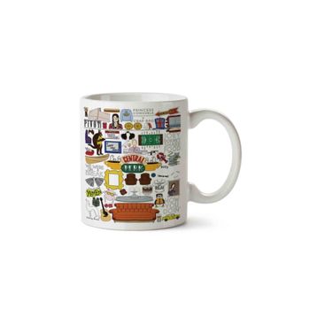 Art Hediye Central Perk Baskılı Kupa Bardak