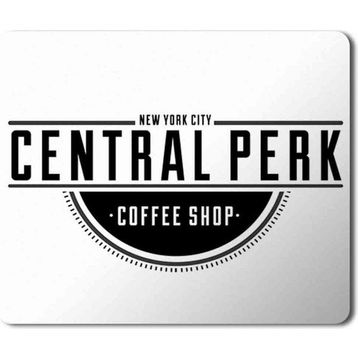 Art Hediye Central Perk Brand Business Coworking Baskılı 23x19 cm Mouse Pad