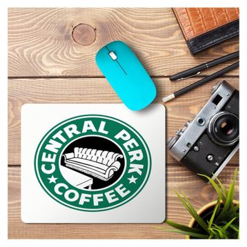 Art Hediye Central Perk Coffee 2 Baskılı 23x19 cm Mouse Pad