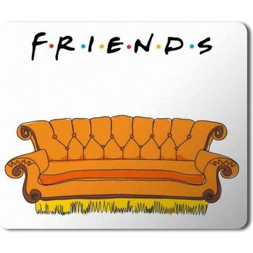 Art Hediye Central Perk Sofa Baskılı 23x19 cm Mouse Pad