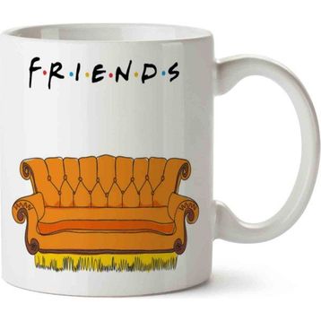 Art Hediye Central Perk Sofa Baskılı Kupa Bardak