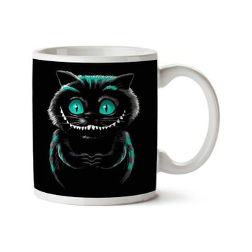 Art Hediye Cheshire Kedisi Alice In Wonderland Iki Tarafı Baskılı Kupa Bardak