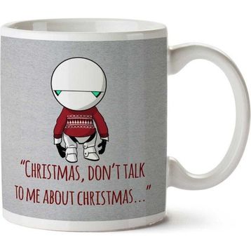Art Hediye Christmas Marvin The Paranoid Android Hitchhikers Guide To The Galaxy Iki Tarafı Baskılı Kupa Bardak
