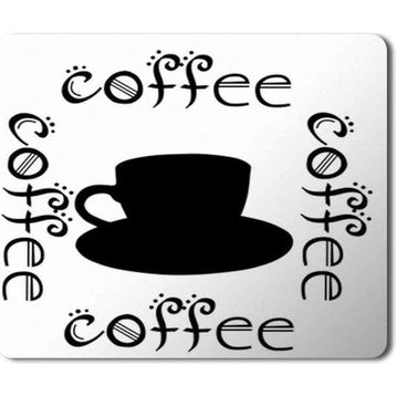 Art Hediye Coffee Kahve Baskılı 23x19 cm Mouse Pad