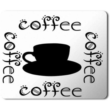 Art Hediye Coffee Kahve Baskılı 23x19 cm Mouse Pad