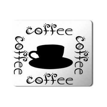 Art Hediye Coffee Kahve Baskılı 23x19 cm Mouse Pad