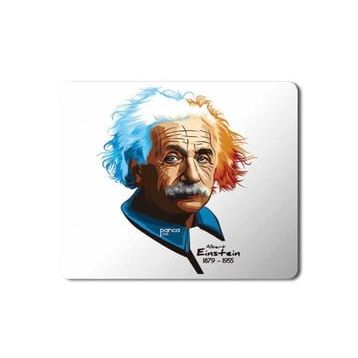 Art Hediye Einstein 2 Baskılı 23x19 cm Mouse Pad
