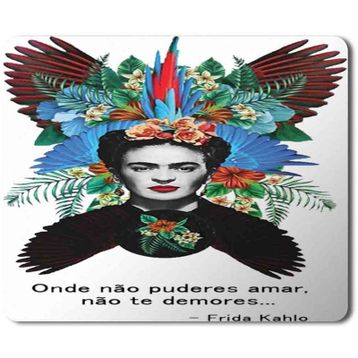Art Hediye Frida Kahlo+ 2 Baskılı 23x19 cm Mouse Pad