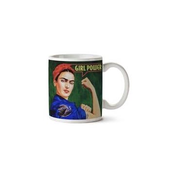 Art Hediye Girl Powerİki Tarafı Baskılı Kupa Bardak