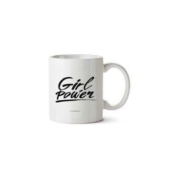 Art Hediye Girl Powerİki Tarafı Baskılı Kupa Bardak