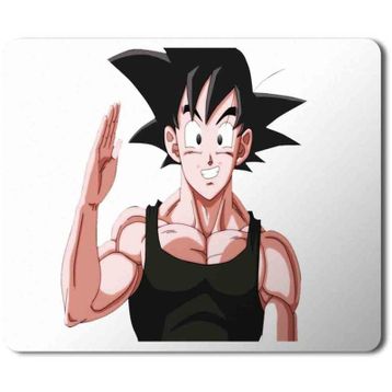 Art Hediye Goku Baskılı 23x19 cm Mouse Pad