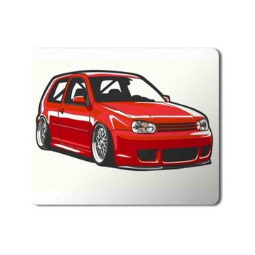 Art Hediye Golf Mk4 2 Baskılı 23x19 cm Mouse Pad