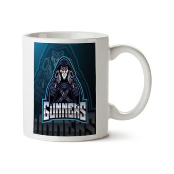 Art Hediye Gunner İki Tarafı Baskılı Kupa Bardak