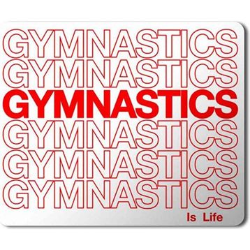 Art Hediye Gymnastics Baskılı 23x19 cm Mouse Pad