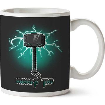Art Hediye Hammer Time Thor İki Tarafı Baskılı Kupa Bardak