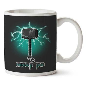 Art Hediye Hammer Time Thor İki Tarafı Baskılı Kupa Bardak